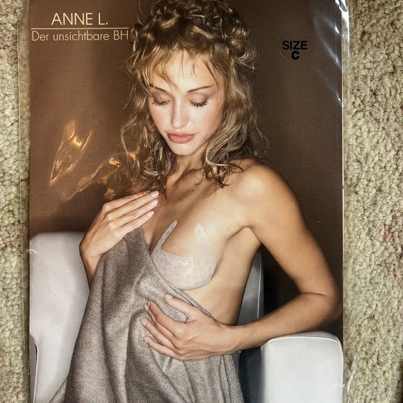 NWT Sexy Lace Adhesive Invisible Bra Breathable Strapless Blackless Bra - Picture 8 of 11